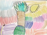 Kid’s Art of One Seed
