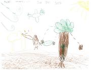 Kid’s Art of One Seed