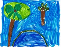 Kid’s Art of One Seed