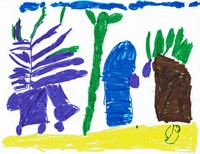 Kid’s Art of One Seed