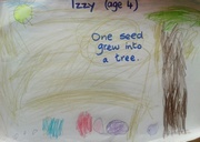 Kid’s Art of One Seed