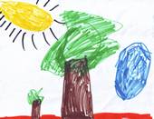 Kid’s Art of One Seed