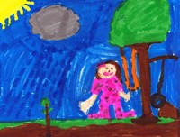 Kid’s Art of One Seed